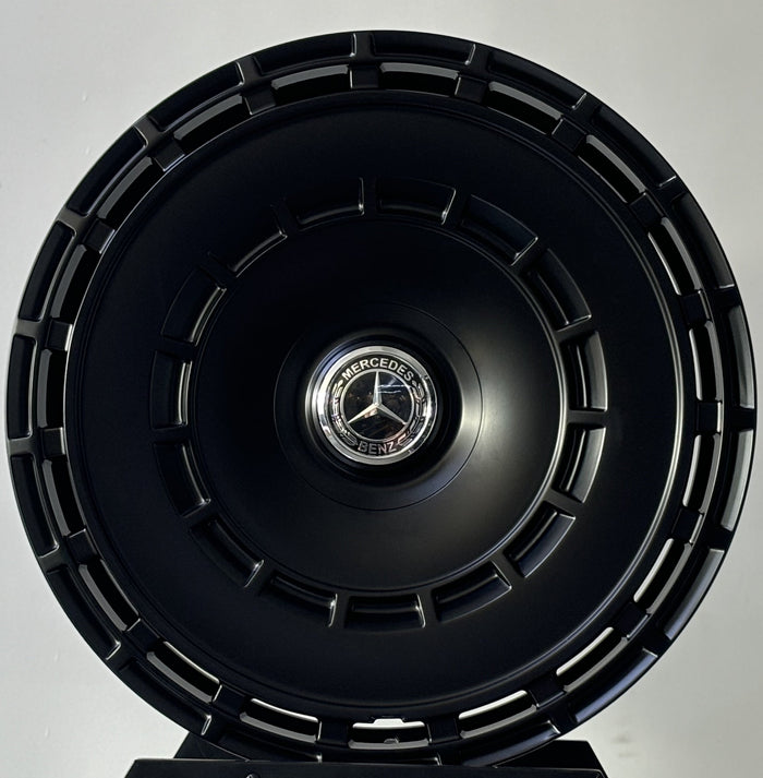 24 Inch Mercedes G Wagon G550 Rims G Class G65 G63 G55 G500 Satin Black Wheels