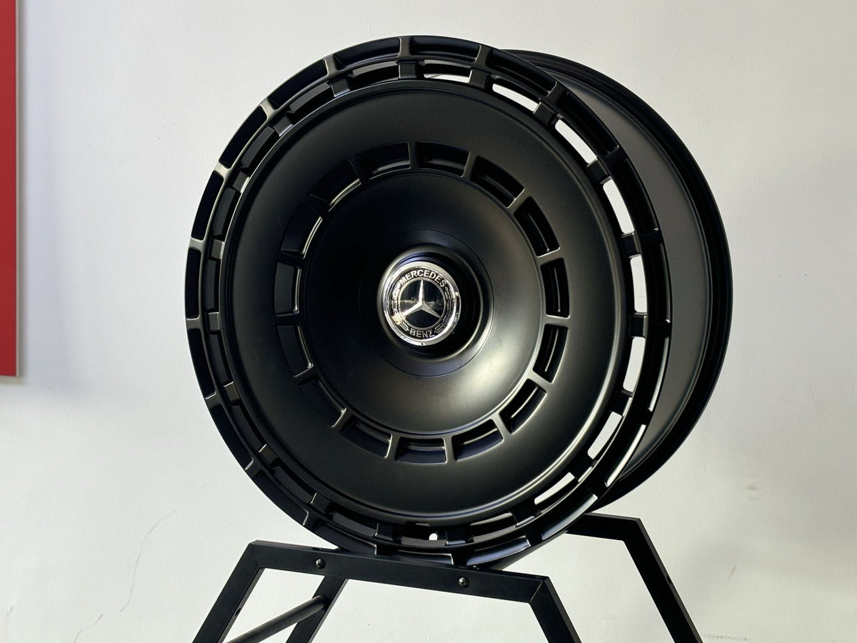 24 Inch Mercedes G Wagon G550 Rims G Class G65 G63 G55 G500 Satin Black Wheels