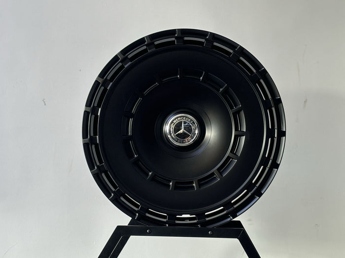 24 Inch Mercedes G Wagon G550 Rims G Class G65 G63 G55 G500 Satin Black Wheels