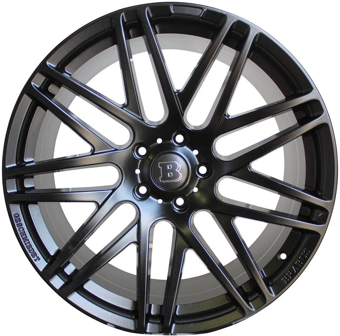 22" Inch Mercedes GLS GLE Rims  GLE GLS Satin Black Mercedes Wheels