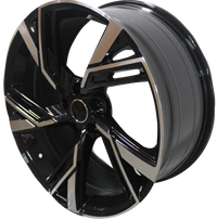 19 Inch Audi RS Style Rims Black Machined Wheels