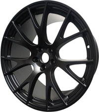 20 Inch Dodge Charger Challenger Magnum Hellcat Satin Black Rims