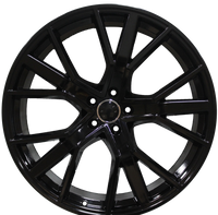 22 INCH WHEELS AUDI Q5 Q7 Q8 S6 S7 S8 A6 A7 A8 S LINE GLOSS BLACK RIMS