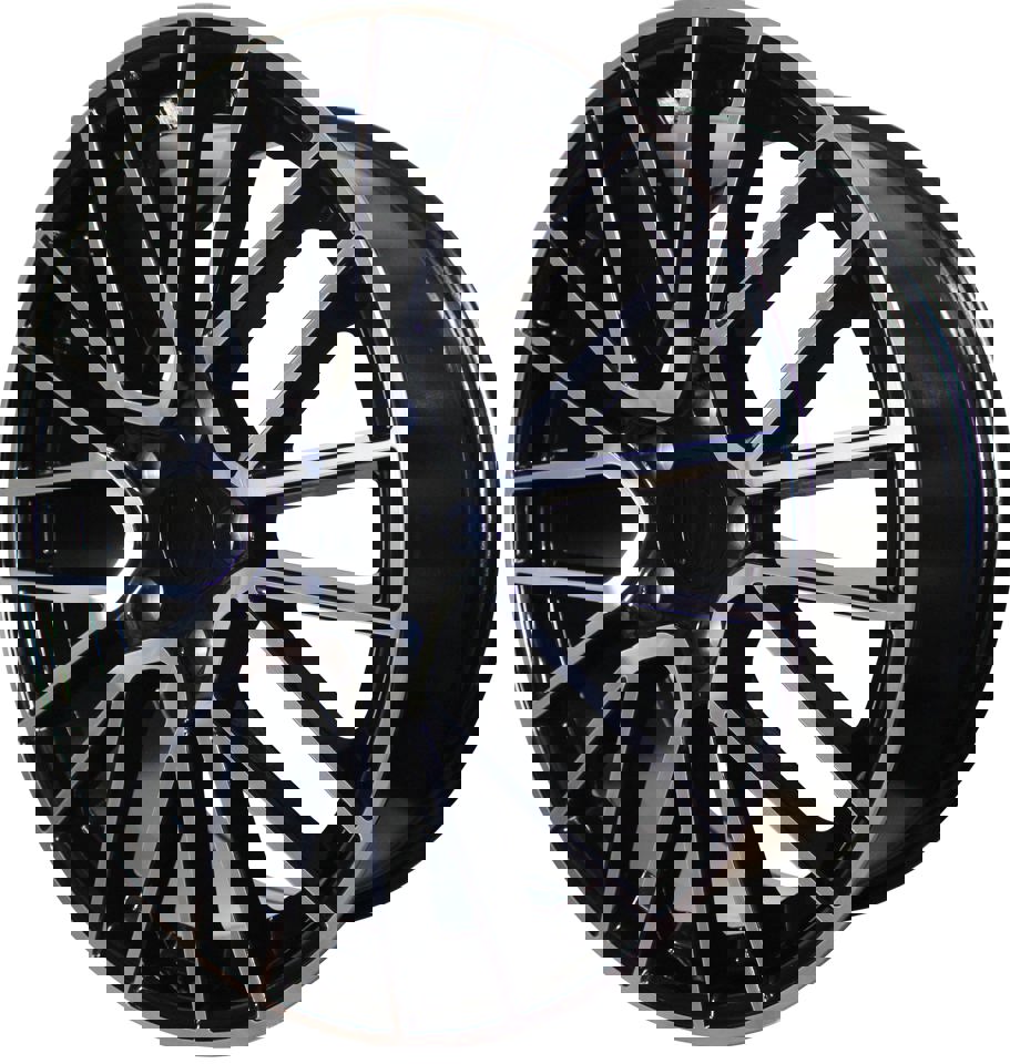 20 Inch Rims Fits Porsche Cayenne Turbo S GTS Base Black Machined Spyder Mesh Wheels