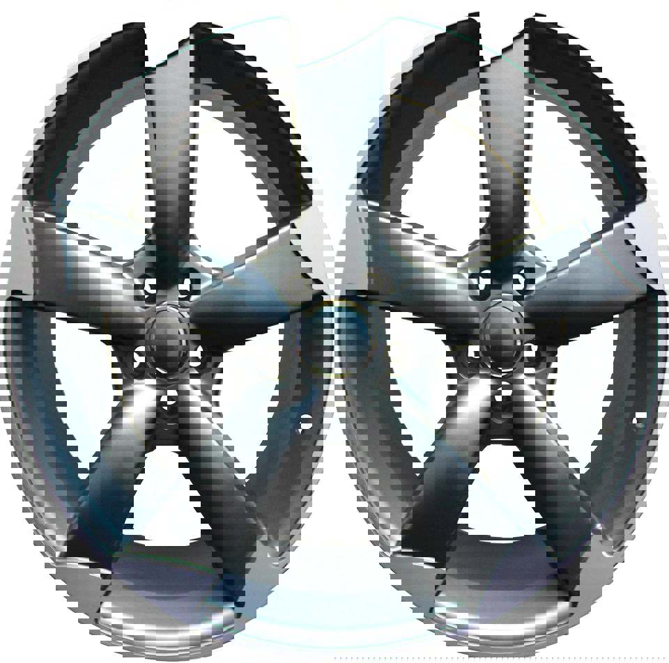 19 Inch Audi Rims A5 A6 A7 A8 S5 S6 S7 S8 RS5 RS6 RS7 Gunmetal Machined Tips Wheels