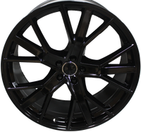 22 INCH WHEELS AUDI Q5 Q7 Q8 S6 S7 S8 A6 A7 A8 S LINE GLOSS BLACK RIMS