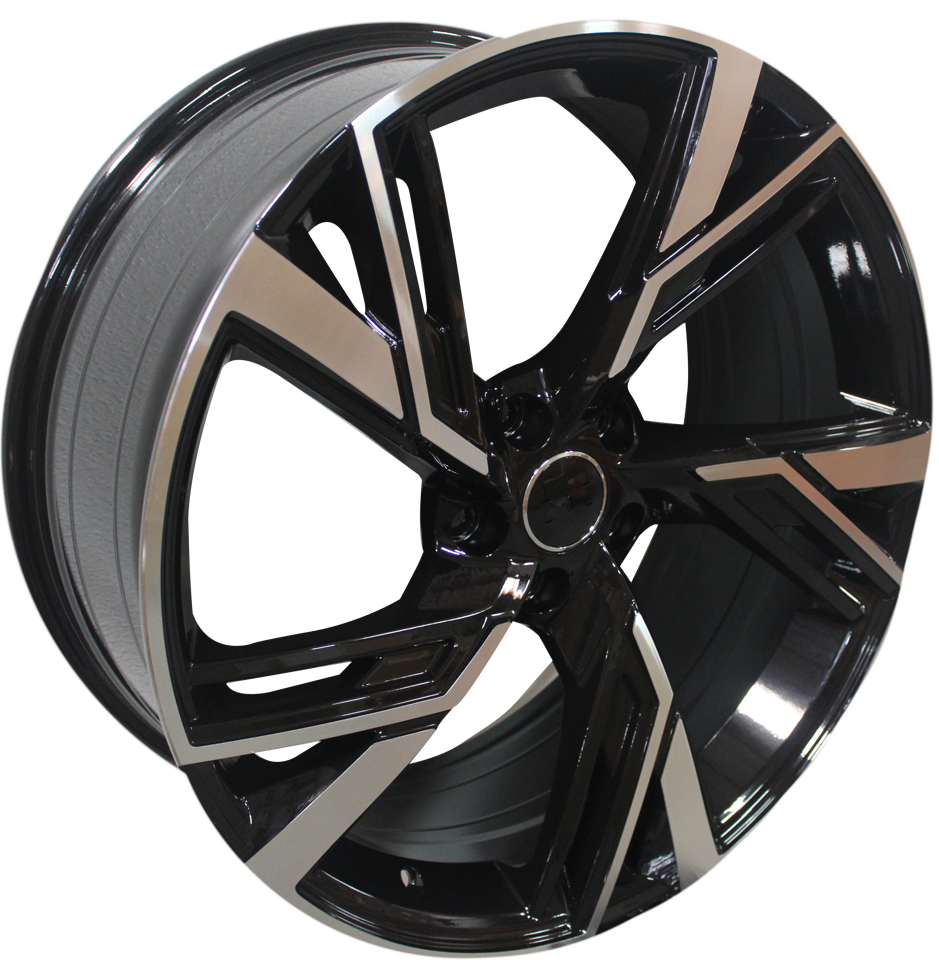 21 Inch Audi RS Style A5 A6 A7 A8 S5 S6 S7 S8 Q5 Q7 Q8 SQ5 SQ7 SQ8 Rims Black Machined Face  Wheels