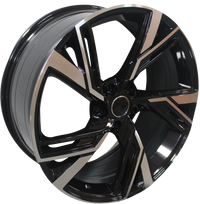 21 Inch Audi RS Style A5 A6 A7 A8 S5 S6 S7 S8 Q5 Q7 Q8 SQ5 SQ7 SQ8 Rims Black Machined Face  Wheels