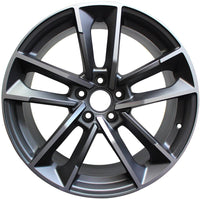 21 INCH WHEELS AUDI S LINE Q2 Q3 Q5 S4 S5 S6 A4 A5 A6 A7 GUNMETAL RIMS S8 STYLE