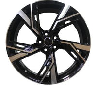 21 Inch Audi RS Style A5 A6 A7 A8 S5 S6 S7 S8 Q5 Q7 Q8 SQ5 SQ7 SQ8 Rims Black Machined Face  Wheels