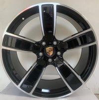 22 Inch Staggered Rims Fits Porsche Cayenne Base S GTS Turbo Wheels