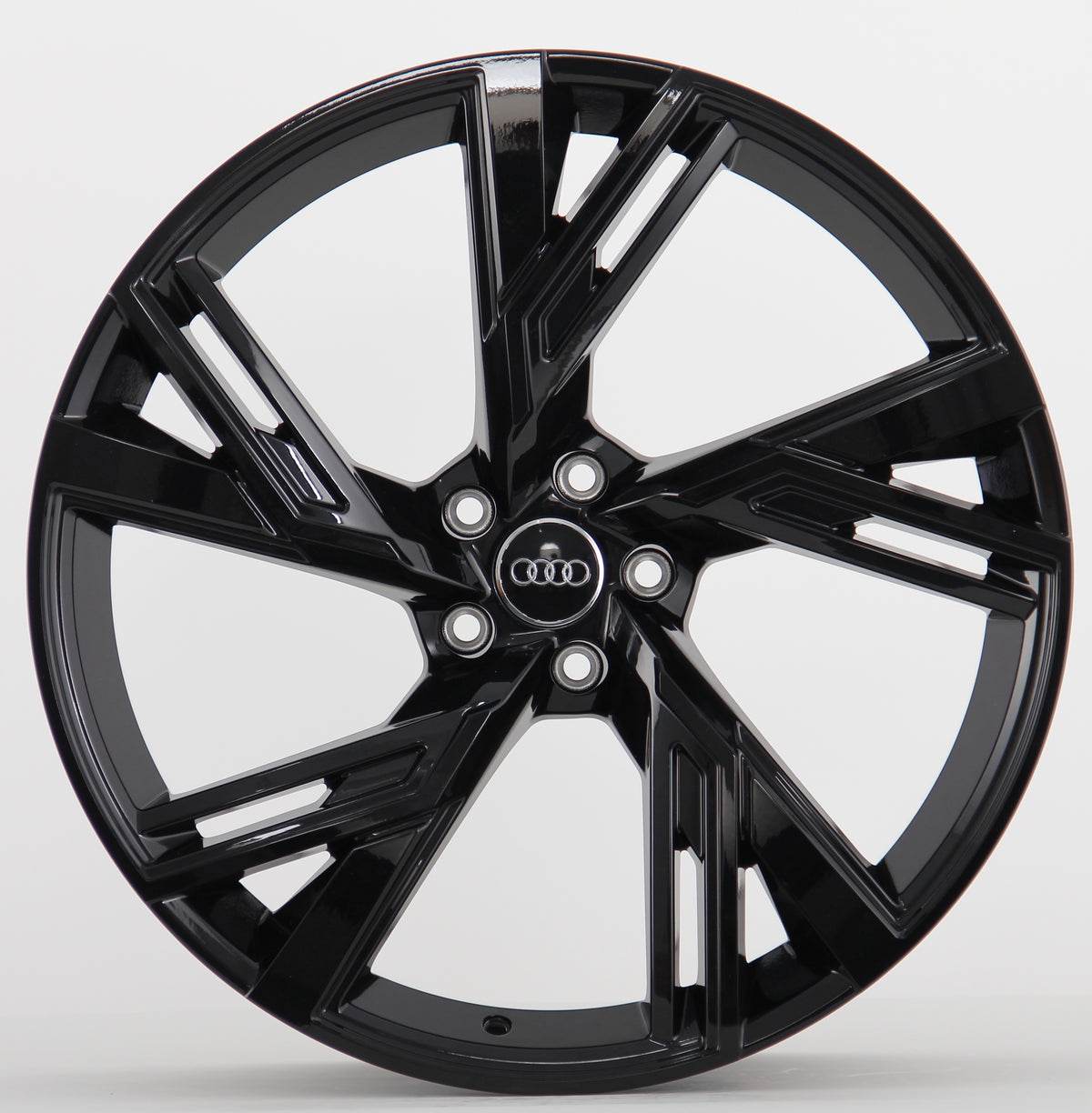 21 Inch Audi RS Style A5 A6 A7 A8 S5 S6 S7 S8 Q5 Q7 Q8 SQ5 SQ7 SQ8 Rims Gloss Black Wheels