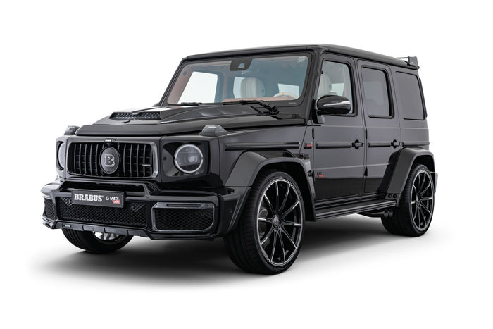 24 Inch Mercedes G Wagon G550 Rims G Class G65 G63 G55 G500 Brabus Platinum Style Wheels Gloss Black