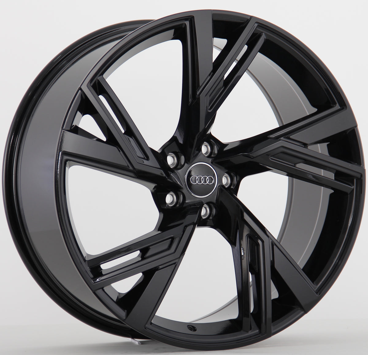 21 Inch Audi RS Style A5 A6 A7 A8 S5 S6 S7 S8 Q5 Q7 Q8 SQ5 SQ7 SQ8 Rims Gloss Black Wheels