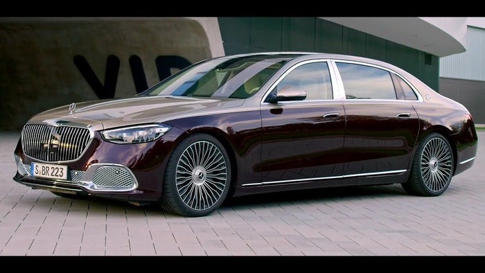 22 Inch Rims Fit Mercedes S600 S580 S560 S500 S550 S63 S400 S450 S350 S Class Maybach Style Gloss Wheels