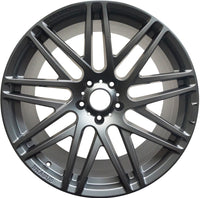 22 Inch Mercedes G Wagon G550 Rims G Class G65 G63 G55 G500 Brabus Style Wheels Matte Black