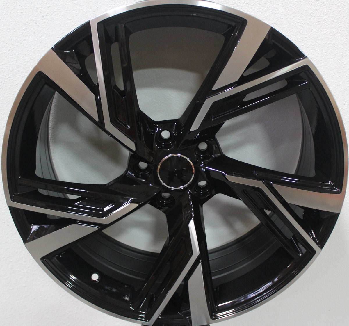 20 Inch Audi RS Style A5 A6 A7 A8 S5 S6 S7 S8 Q5 Q7 Q8 SQ5 SQ7 SQ8 Rims Machined Black Wheels