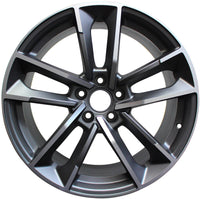 21 INCH WHEELS AUDI S LINE Q2 Q3 Q5 S4 S5 S6 A4 A5 A6 A7 GUNMETAL RIMS S8 STYLE