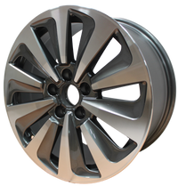 17 Inch Audi Rims A3 A4 S3 S4 Q3 Q5 Gunmetal Machined Wheels
