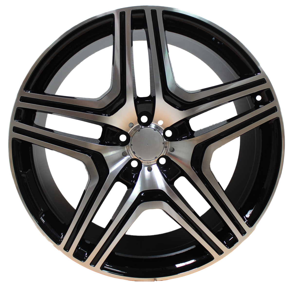 22 Inch Rims fit Mercedes ML GL GLS GLE ML63 ML550 ML500 ML400 GL63 GL550 GLE GLS Machined Wheels
