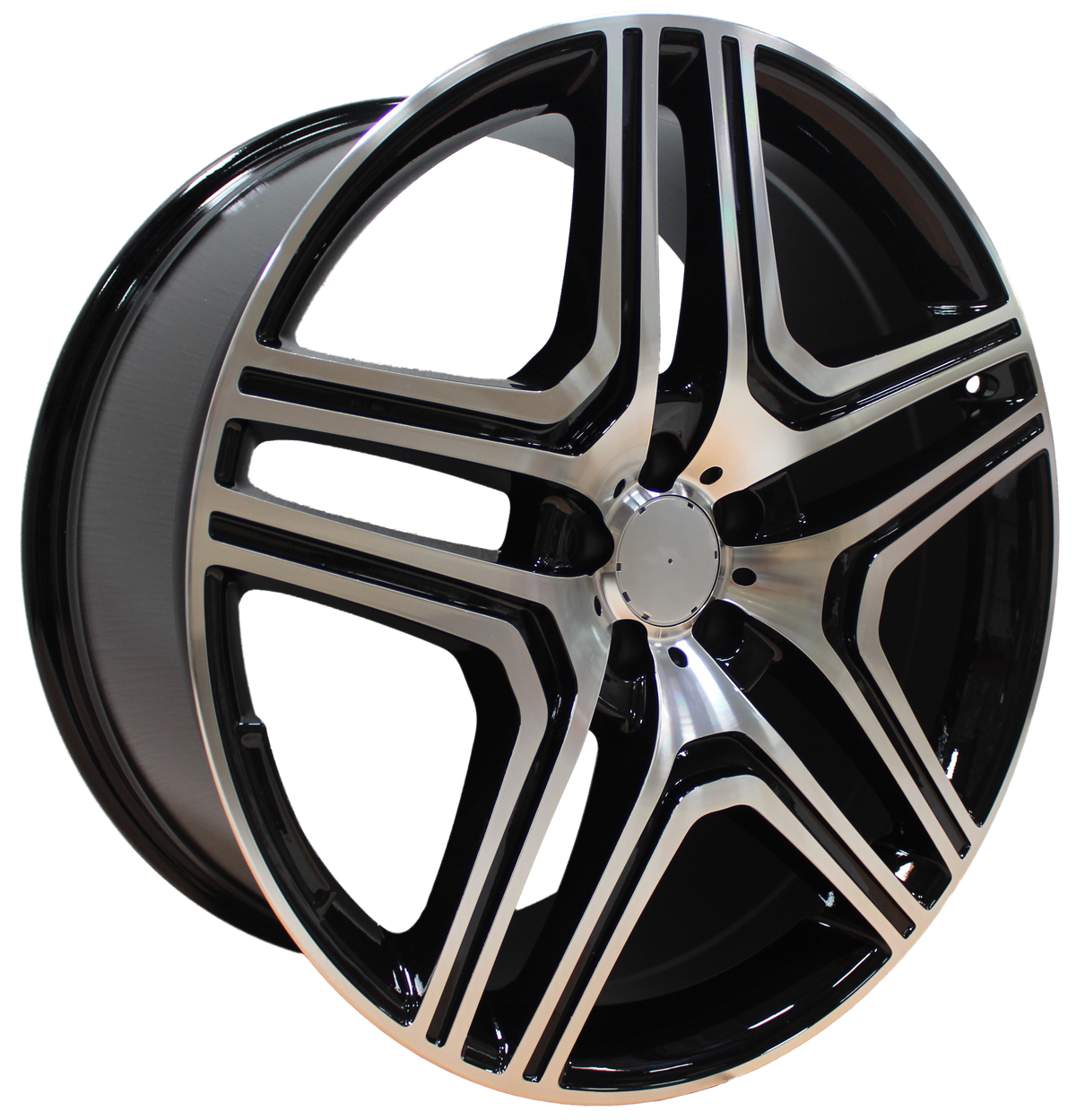 22 Inch Rims fit Mercedes ML GL GLS GLE ML63 ML550 ML500 ML400 GL63 GL550 GLE GLS Machined Wheels