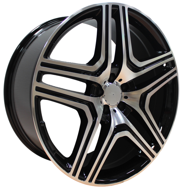 22 Inch Rims fit Mercedes ML GL GLS GLE ML63 ML550 ML500 ML400 GL63 GL550 GLE GLS Machined Wheels