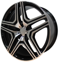 22 Inch Rims fit Mercedes ML GL GLS GLE ML63 ML550 ML500 ML400 GL63 GL550 GLE GLS Machined Wheels