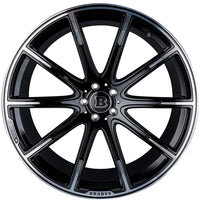 24 Inch Mercedes G Wagon G550 Rims G Class G65 G63 G55 G500 Brabus Platinum Style Wheels Gloss Black