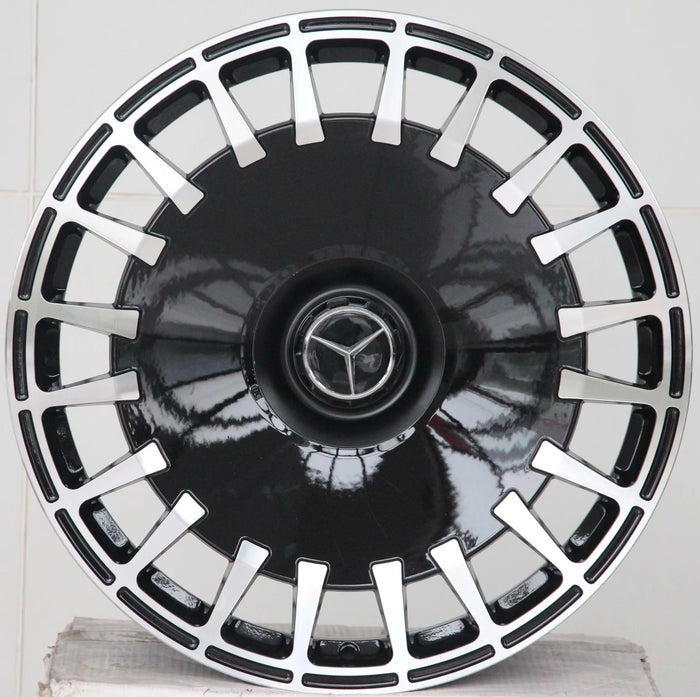 20 Inch Staggered Rims Fit Mercedes S580 S560 S65 S63 S550 S500 Wheels