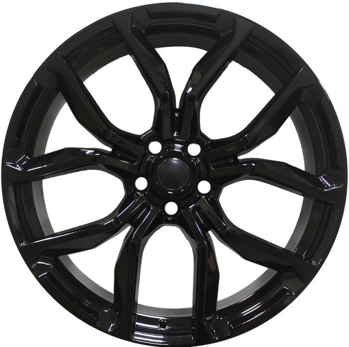 24 Inch Rims fit Range Rover Sport / Full Size HSE SVR Style Gloss Black Wheels