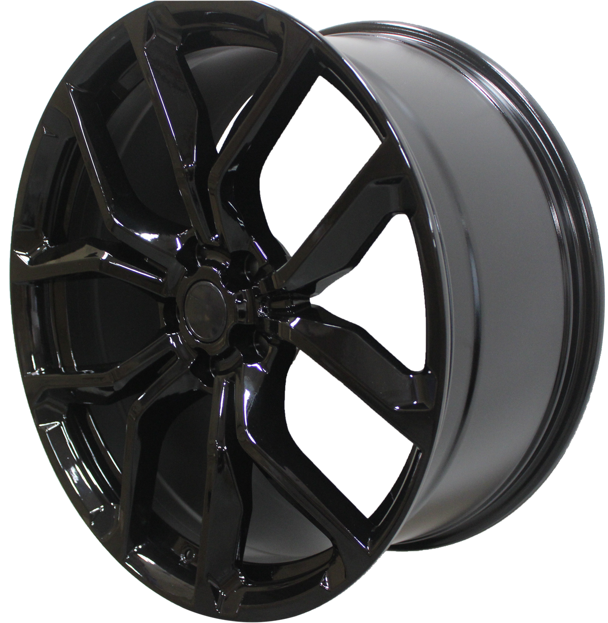 22 Inch Rims Range Rover Sport SVR Style Gloss Black Wheels