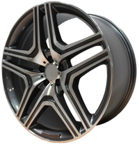 20 Inch Rims fit Mercedes ML GL GLS GLE ML63 ML550 ML500 ML400 GL63 GL550 GLE GLS Machined Wheels