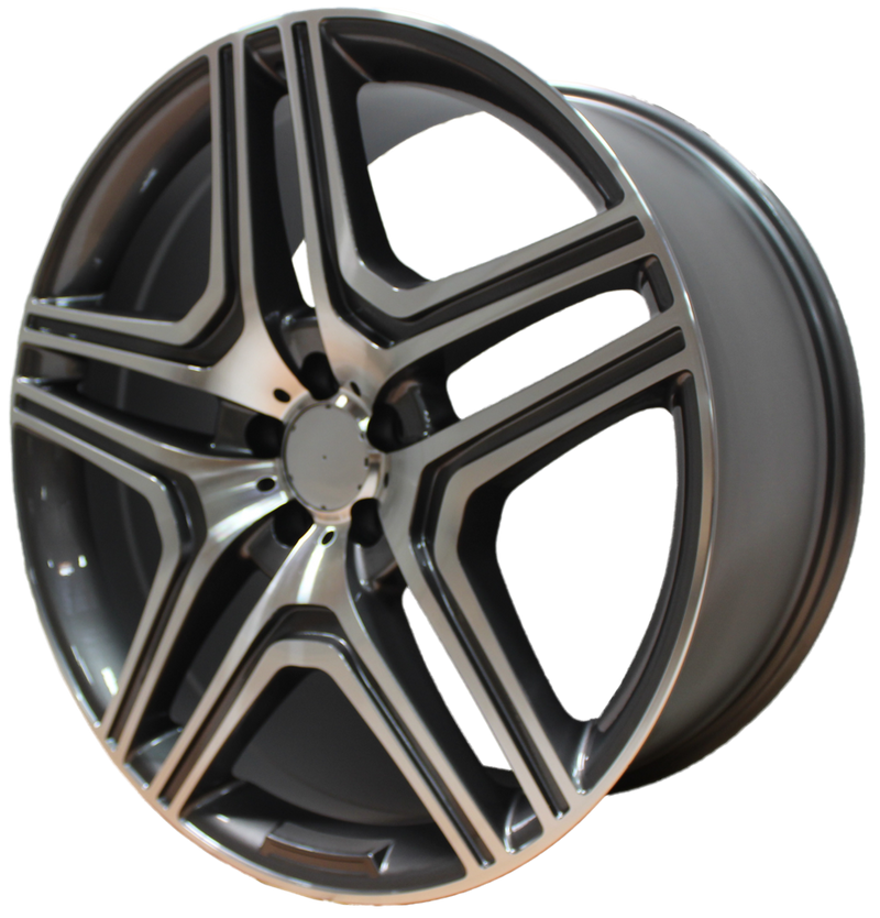 20 Inch Rims fit Mercedes ML GL GLS GLE ML63 ML550 ML500 ML400 GL63 GL550 GLE GLS Machined Wheels