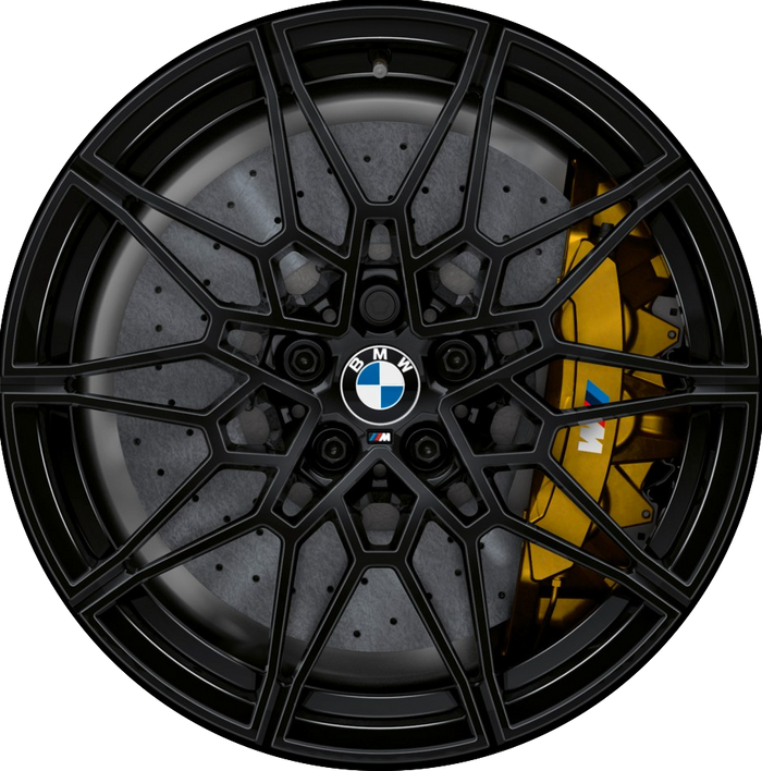 18 Inch Wheels FIT BMW M3 Style 4 Series Rims 5 Series 6 Series 528 535 545 550 645 640 650 Gloss Black