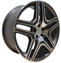 22 Inch Rims fit Mercedes ML GL GLS GLE ML63 ML550 ML500 ML400 GL63 GL550 GLE GLS Machined Wheels