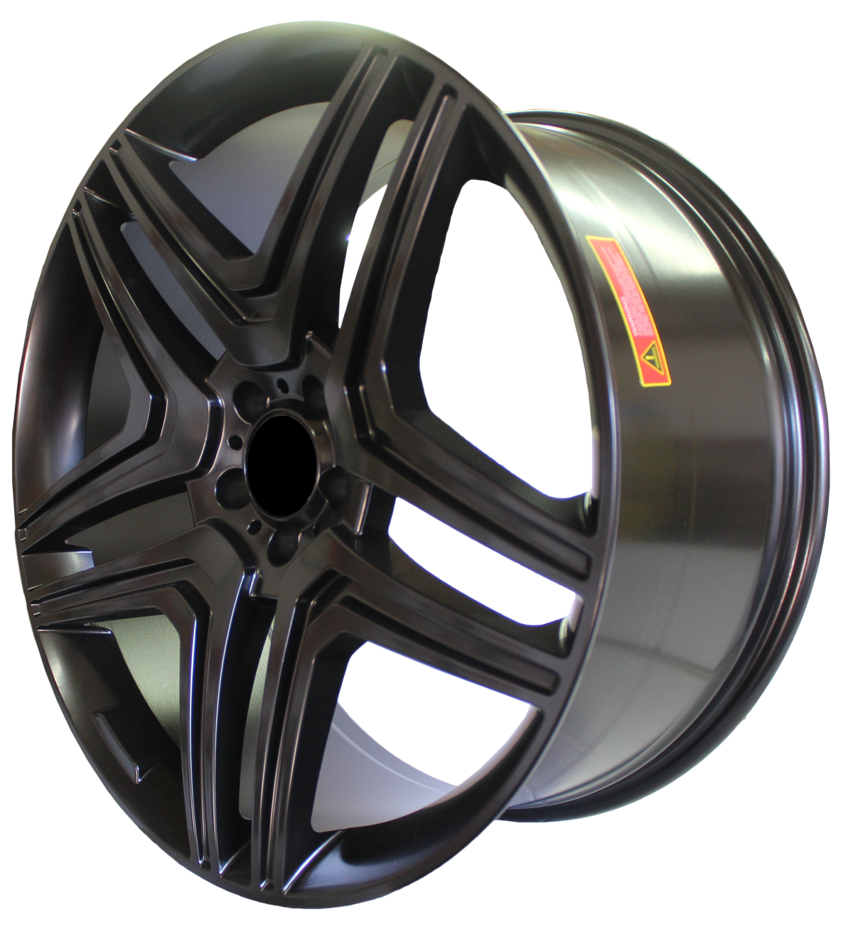 22 Inch Mercedes ML GL GLE GLS GLE Coupe ML63 ML550 ML500 ML400 GL63 GL550 GLE GLS Satin Black Wheels