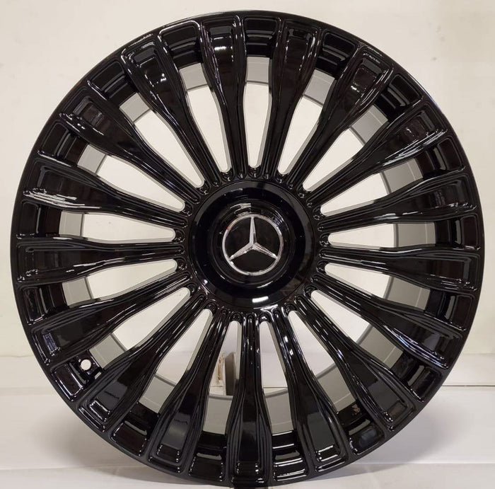 20 Inch Rims Fit Mercedes S600 S580 S560 S550 S63 S500 S400 S450 S350 S Class Maybach Style Gloss Wheels