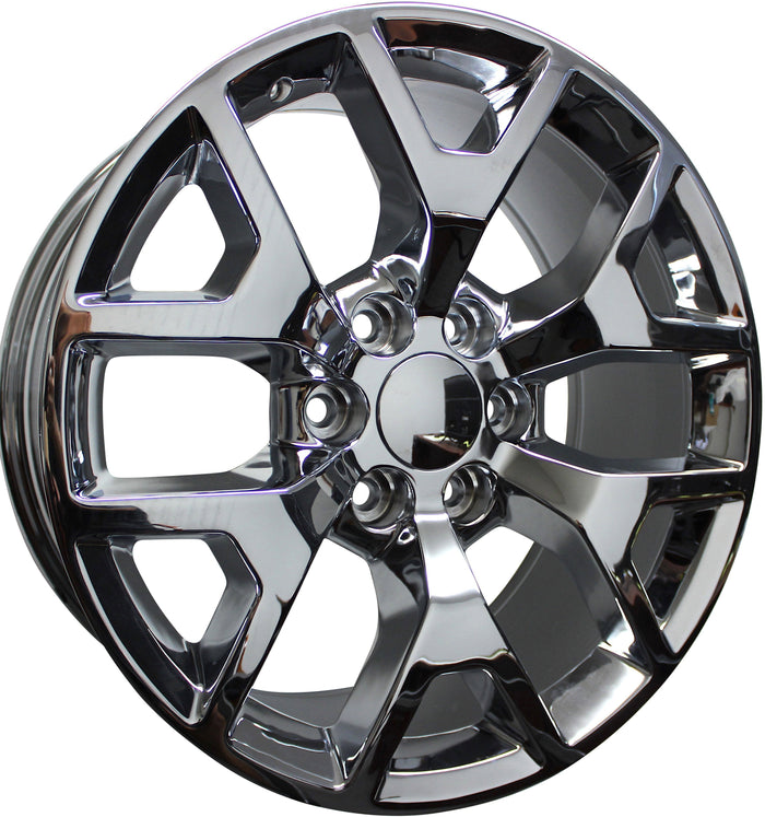 20 Inch GMC/Chevy Tahoe Sierra Denali Wheels Silverado Suburban Yukon Chrome Finish Rims