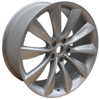 21X8.5 Rims Fit Tesla Model S Model Y Gloss Silver Wheels