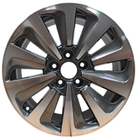 19" Inch Staggered Flow Form Maybach Style Black Machined Rims