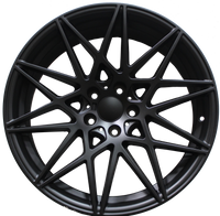20 Inch BMW M3 Style 4 Series Rims 5 Series 6 Series 528 535 545 550 645 640 650 Satin Black Wheels