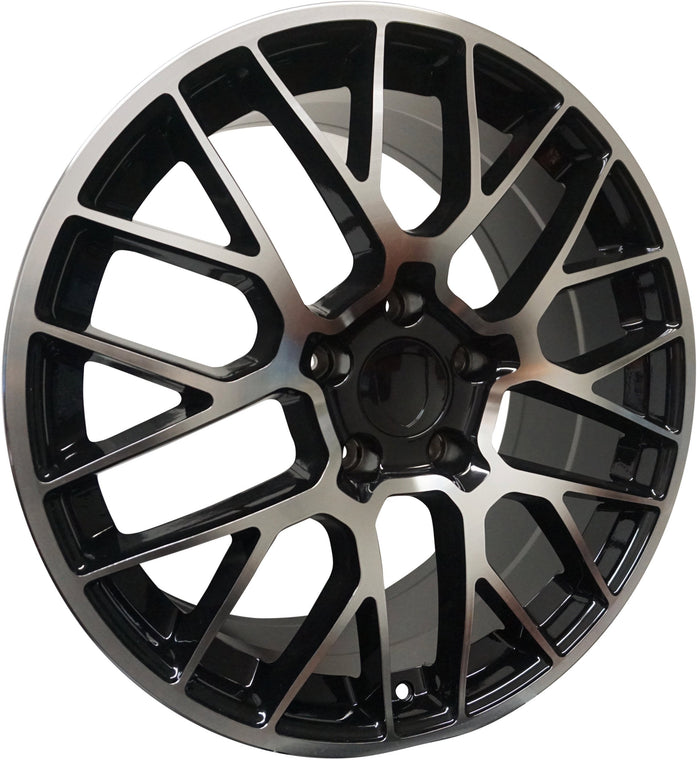 21 Inch Staggered Rims Fits Porsche Macan Base S GTS Turbo Wheels