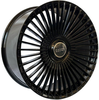 24" Inch Range Rover Rims SV SE HSE Sport Wheels Gloss Black Custom Wheels