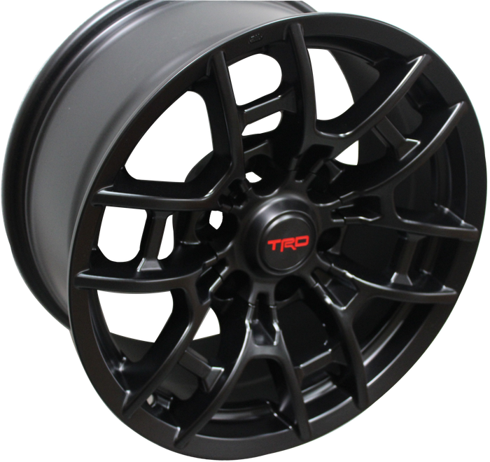 20” inch Toyota TRD 4Runner FJ Cruiser Tacoma Pre Runner TRD Rims Features Set of 4 wheels Matte Black Wheel