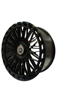24 Inch Monoblock Rims fit Mercedes G Wagon G550 G65 G63 G55 G500 G400 Style Wheels