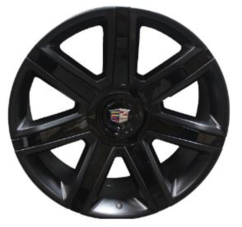 22" Inch Rims Cadillac Rims Fits Escalade ESV EXT Wheels. Satin Black&nbsp;with Gloss Black&nbsp;Inserts for All Cadillac Escalade ESV EXT Models&nbsp; Cadillac Escalade&nbsp;