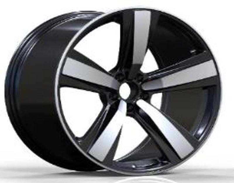 21 Inch Staggered Rims Fits Porsche Macan Base S GTS Turbo Wheels