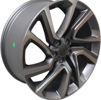 22 Inch WHEELS FITS ALL VELAR EVOQUE FREELANDER HSE BLACK MACHINED FINISH RIMS