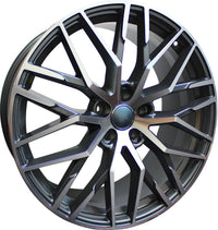 19 Inch Rims Audi S Line R8 Style A5 S5 A6 S6 A7 S7 A8 S8 Q3 QS3 Q5 SQ5 Q7 SQ7 Mesh Machined Wheels