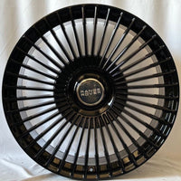 24" Inch Range Rover Rims SV SE HSE Sport Wheels Gloss Black Custom Wheels